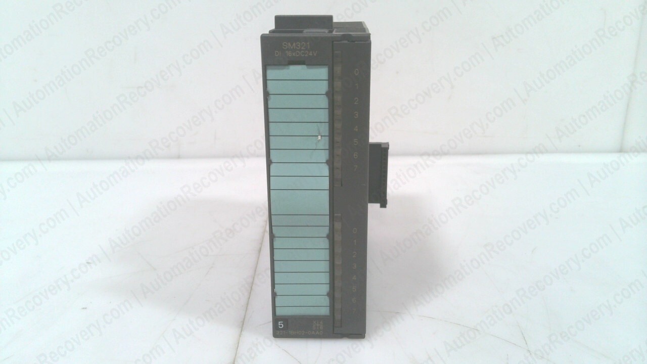 SIEMENS 6ES7321-1BH02-0AA0, DIGITAL INPUT MODULE #332192