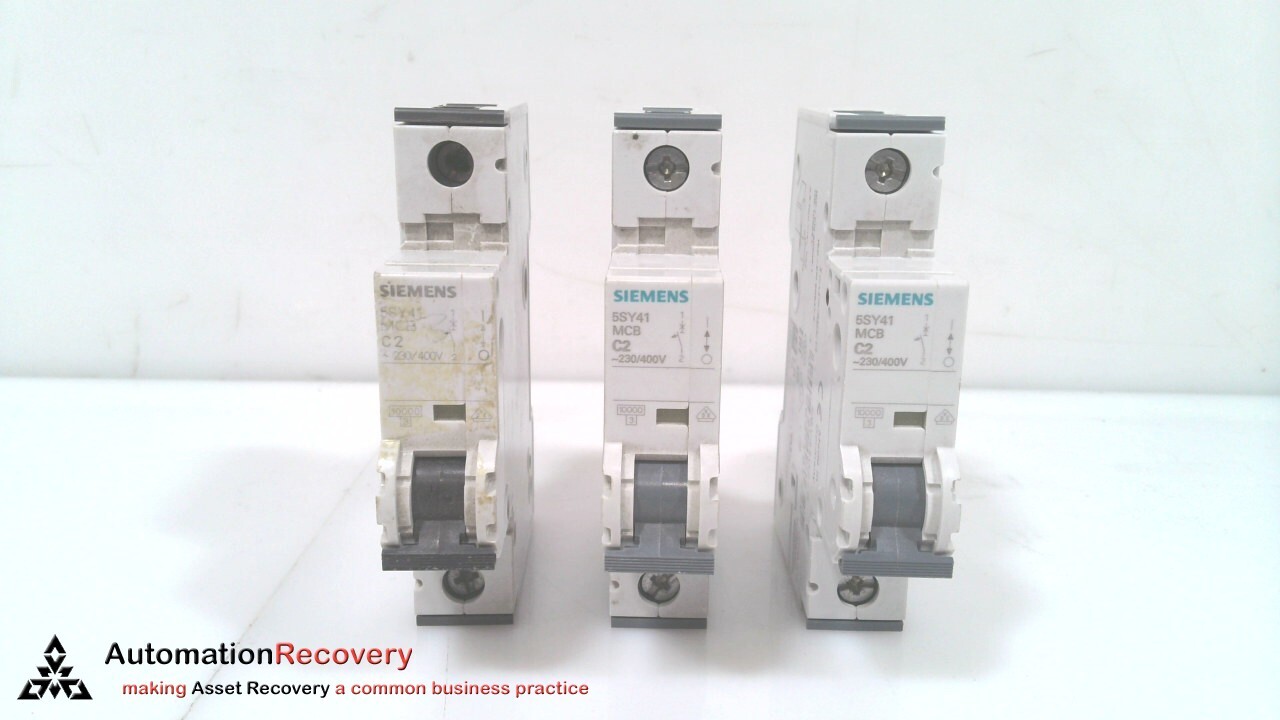 SIEMENS 5SY4102-7, SENTRON MINIATURE CIRCUIT BREAKER, SEE DESC #328518