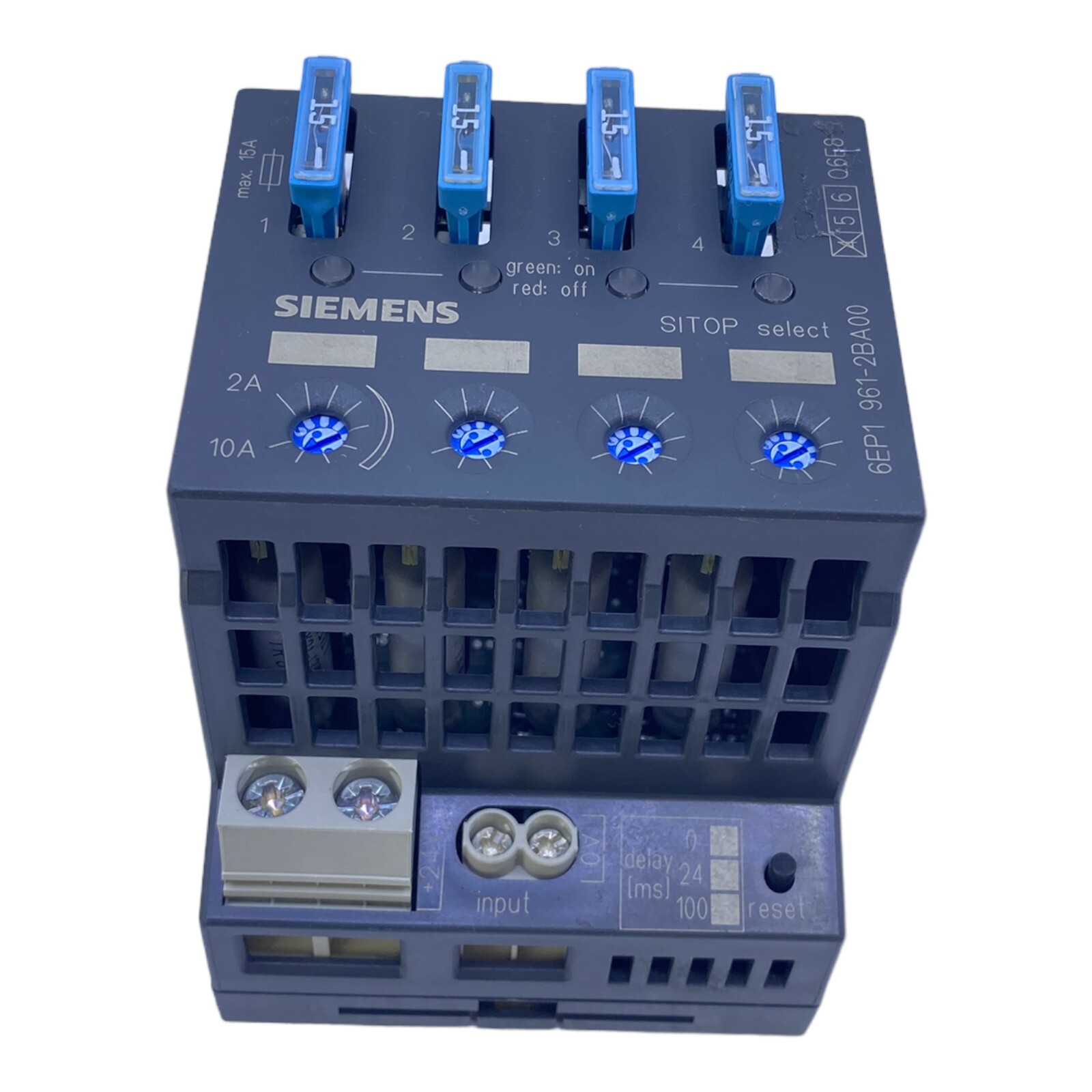 Siemens 6EP1961-2BA00 Power Supply 24V DC 10A