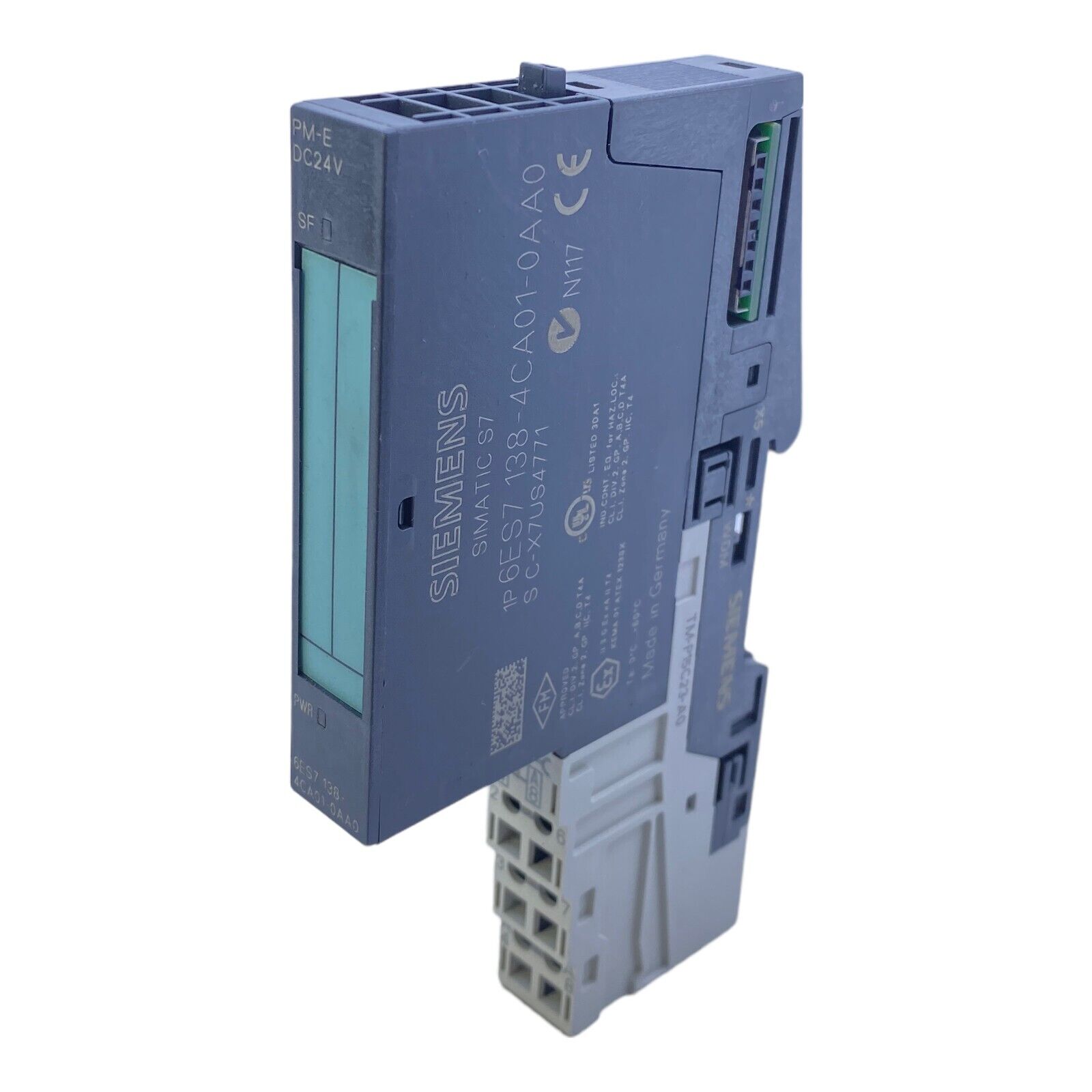 Siemens 6ES7138-4CA01-0AA0 PLC Accessory 24V DC 0.1W SIMATIC DP