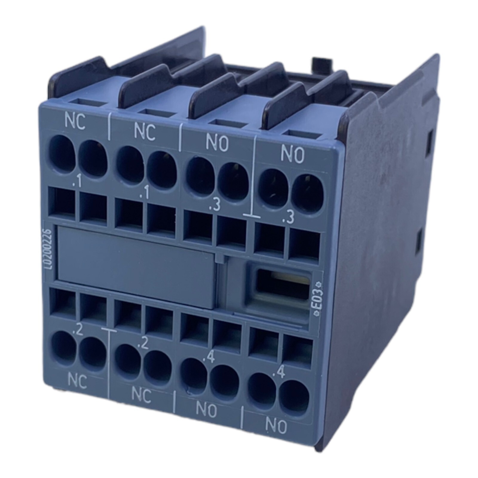Siemens 3RH2911-2HA22 Auxiliary Switch Block 2NO+2NC 230V AC 6A