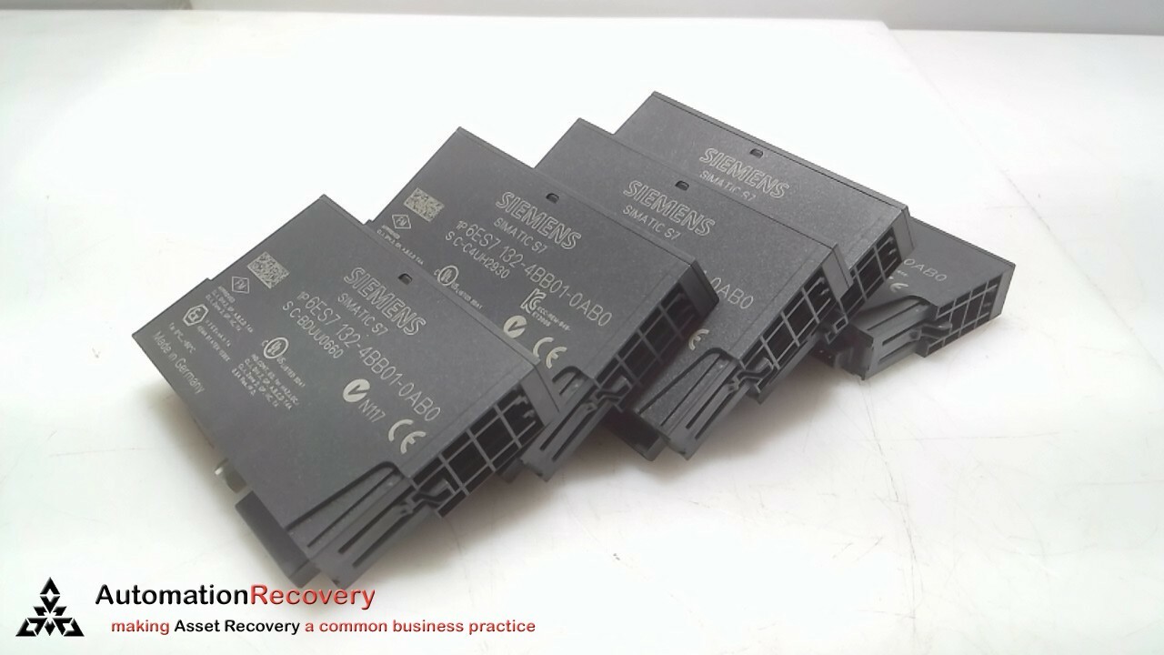 SIEMENS 6ES7132-4BB01-0AB0 -5 PIECE UNIT, SIMATIC ELECTRONIC MODULE #297318