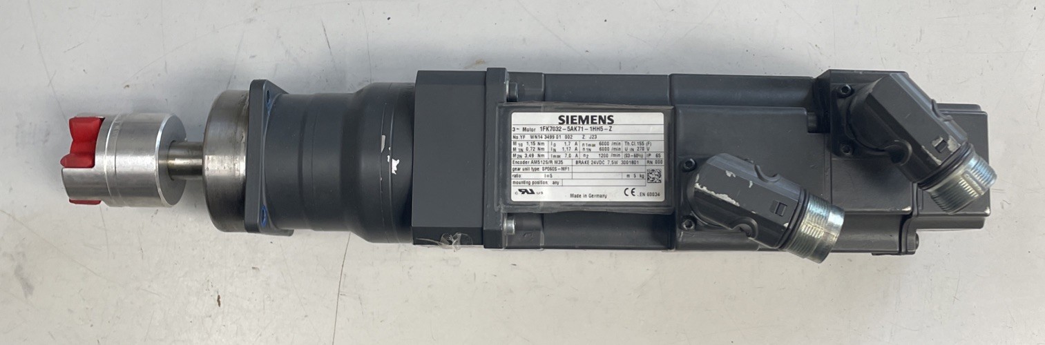 Siemens 3~Permanent Magnet Motor Synchronous Motor 1FK7032-5AK71-1HH5-Z