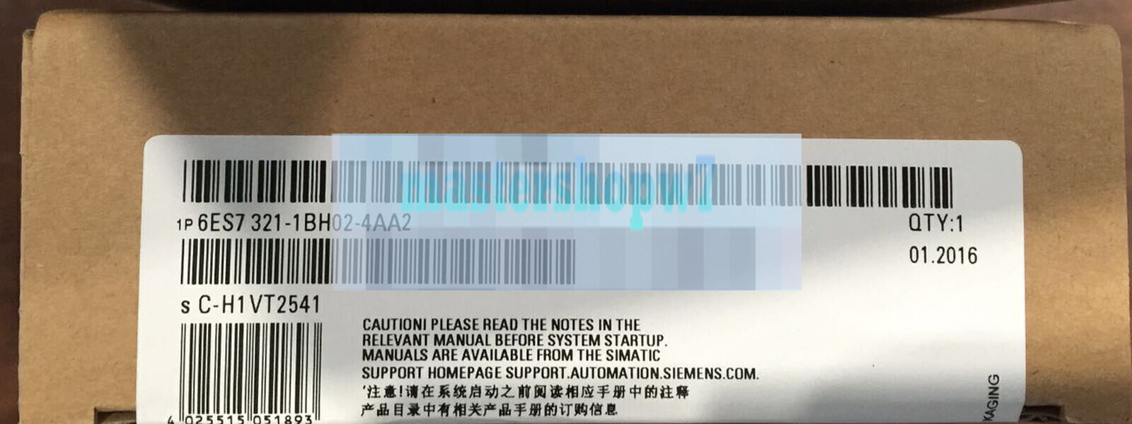 NEW SIEMENS 6ES7321-1BH02-4AA2 SIPLUS S7-300 SM 321 Module