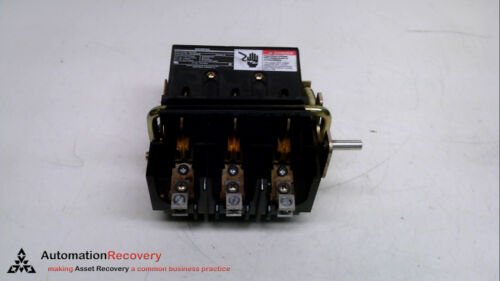 SIEMENS MCS603R, SERIES A, DISCONNECT SWITCH, #232730