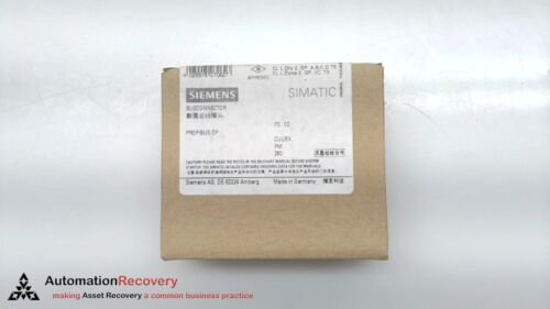 SIEMENS 6ES7 972-0BB60-0XA0, SIMATIC DP BUS CONNECTOR FOR PROFIBUS, NEW #223419