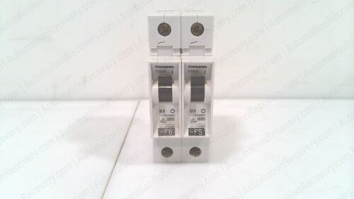 SIEMENS 5SX21 D3, CIRCUIT BREAKER TRIP, SEE DESC #330076