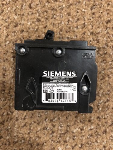 Siemens 15A Circuit Breaker - Quantity 2 (In This Listing)