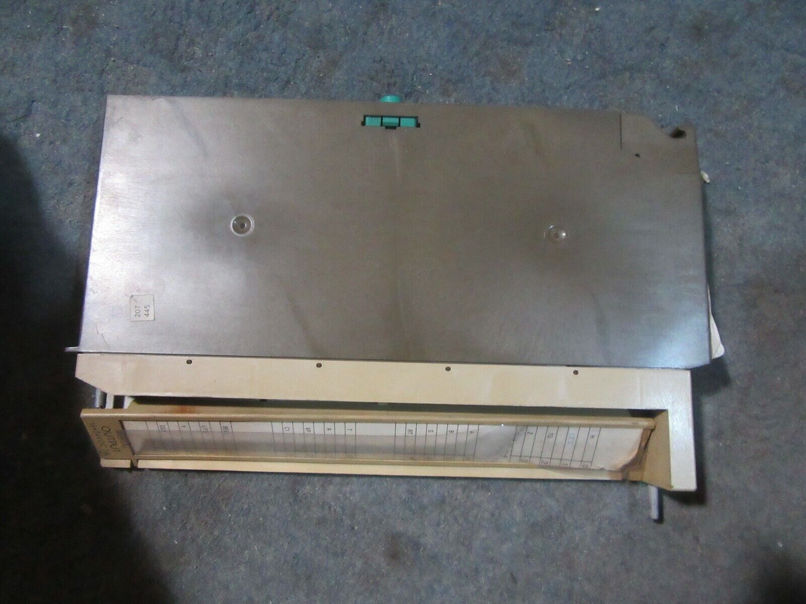 X25 SIEMENS SIMATIC S5 DIGITAL OUTPUT 16 X 24 V DC 2A   6ES5 454-7LA11