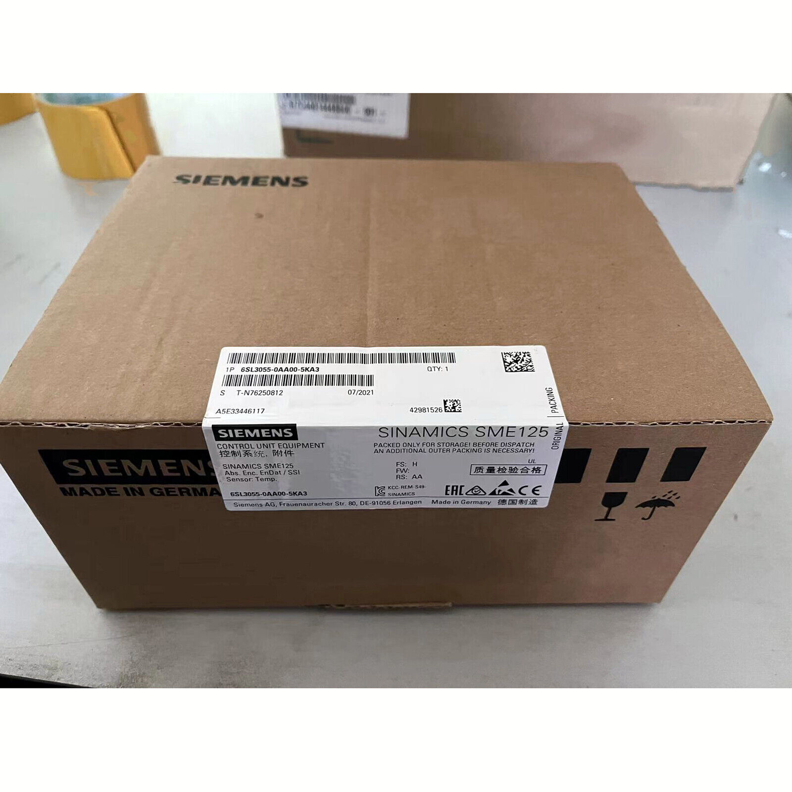 1PC New In Box SIEMENS module 6SL3055-0AA00-5KA3 6SL3055-0AA00-5KA3 FAST SHIP