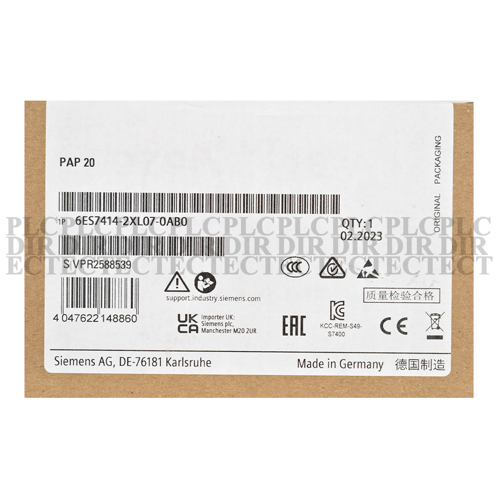 New SIEMENS 6ES7 414-2XL07-0AB0