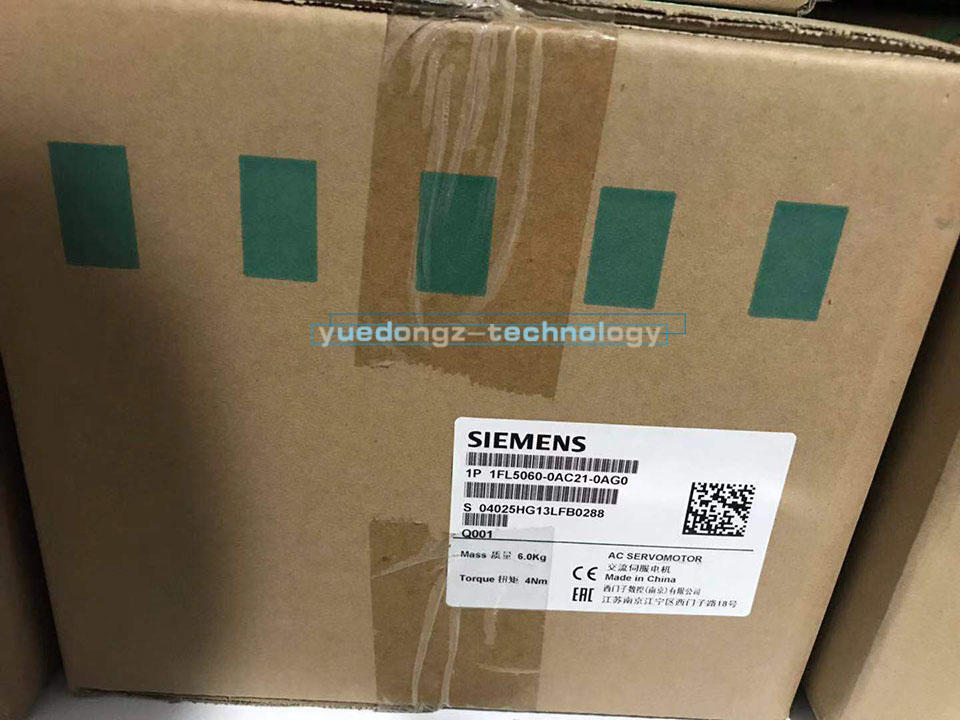 1PCS NEW SIEMENS Servo Motor 1FL5060-0AC21-0AG0