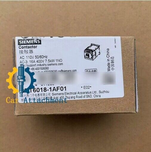 1PCS NEW FOR SIEMENS 3RT6018-1AF01 AC110V Contactor ship free