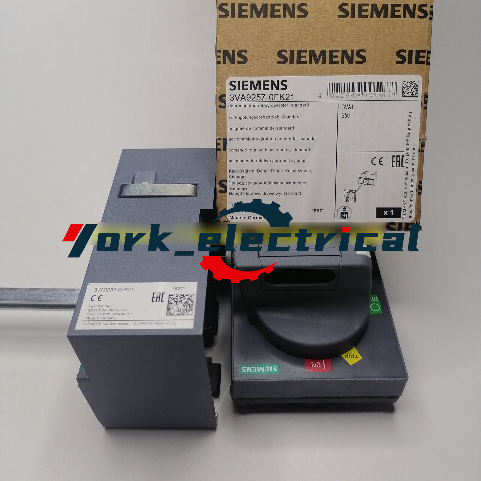 1PC NEW SIEMENS 3VA9257-0FK21 Door coupling rotating operating mechanism kit#XR