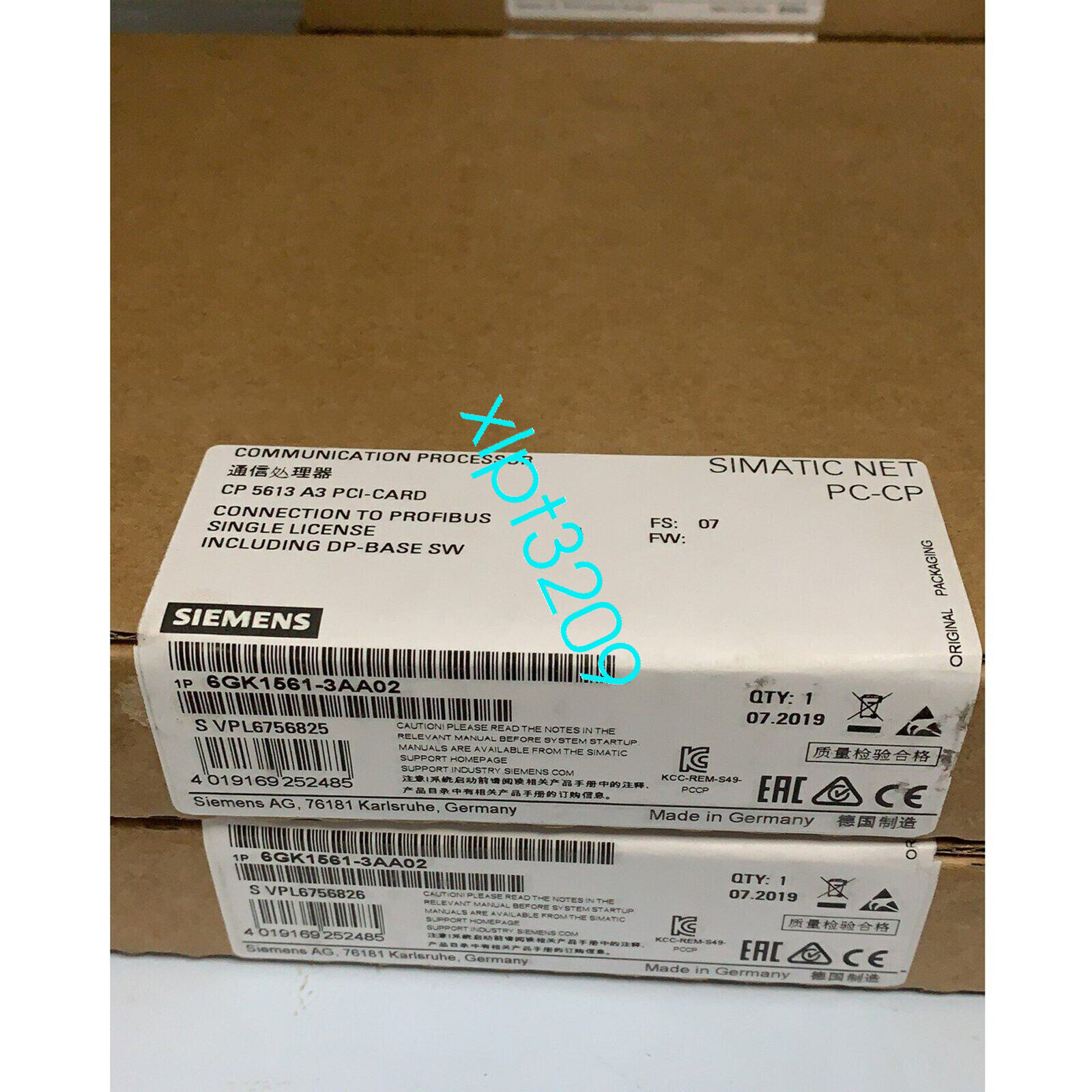 6GK1561-3AA02 SIEMENS NEW Communication processor network card FedEx or DHL