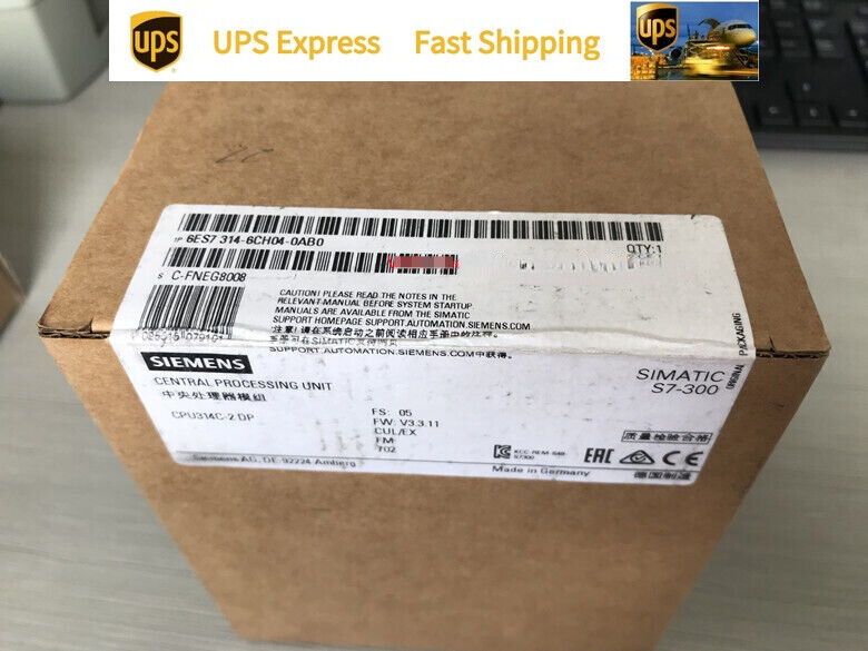 6ES7 314-6CH04-0AB0 Siemens 6ES73146CH040AB0 Module New Expedited Shipping#HT