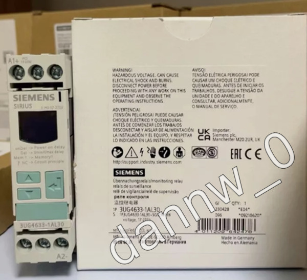 1PC New in box SIEMENS 3UG4633-1AL30 Safety Relay