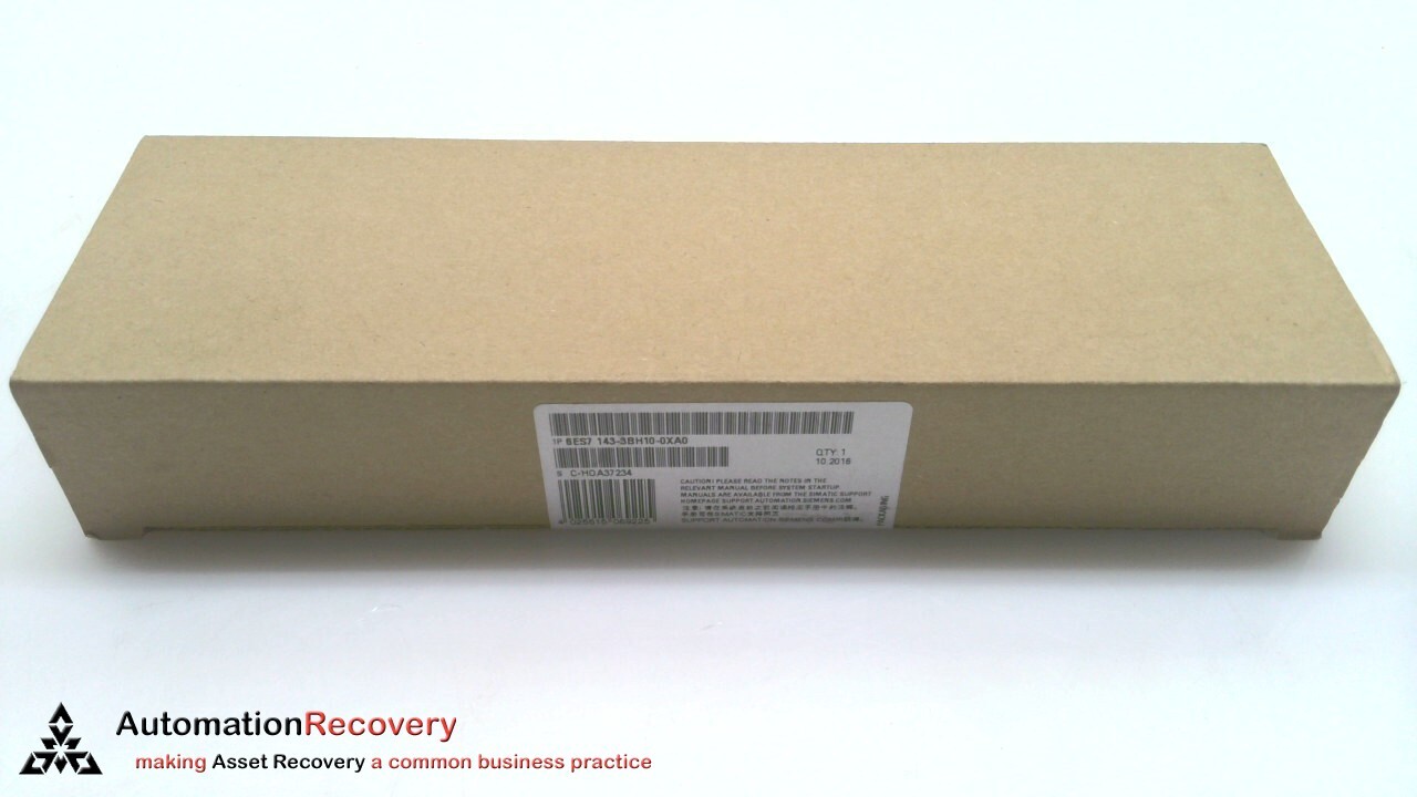 SIEMENS 6ES7 143-3BH10-0XA0, SIMATIC ET200 INTERFACE MODULE,  24V 1.3A,  #315889