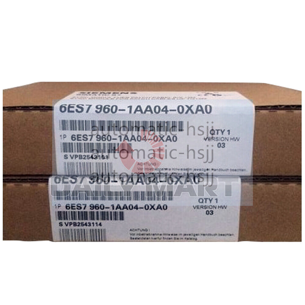 New in Box Siemens 6ES7 960-1AA04-0XA0 SimaticS7-400h Submodule 6ES79601AA040XA0