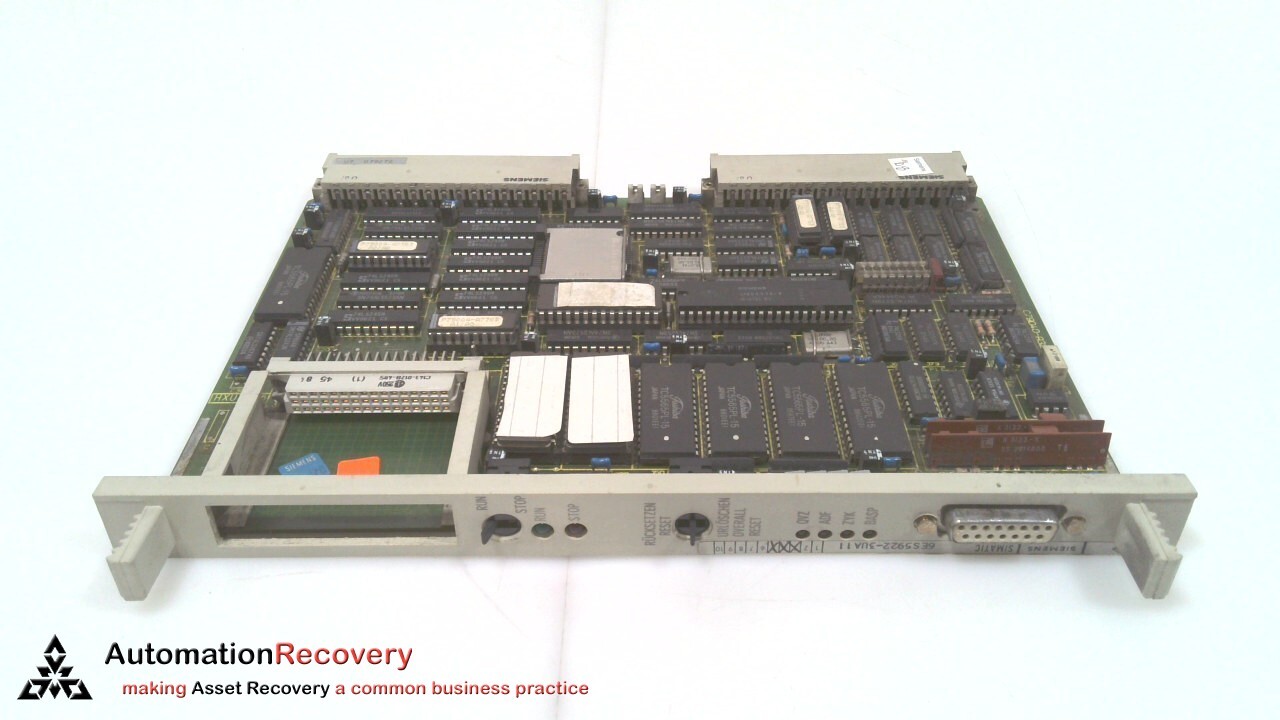 SIEMENS 6ES5922-3UA11 PROCESSOR MODULE #324156
