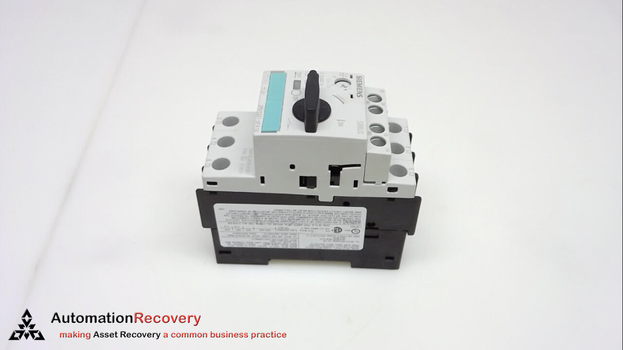 SIEMENS 3RV1021-0FA10, CIRCUIT BREAKER, SIZE S0, CLASS 10 #244268