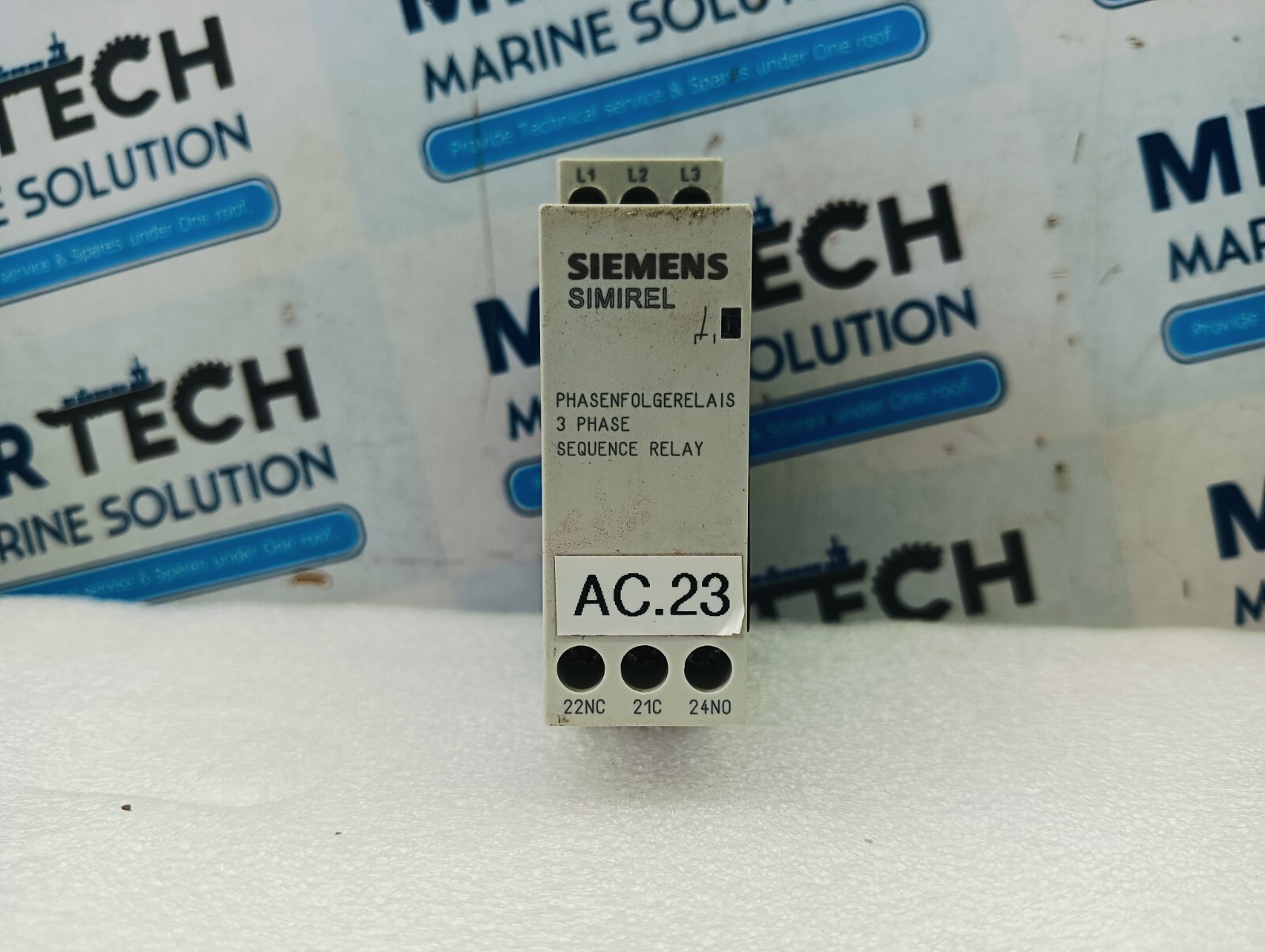 Siemens 3ug3511-1bq50 3 Phase Sequence Relay L1/L2/L3: 3x230-400vac 50/60hz