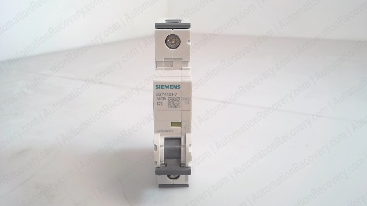 SIEMENS 5SY4101-7, SENTRON MINIATURE CIRCUIT BREAKER, SEE DESC #330654