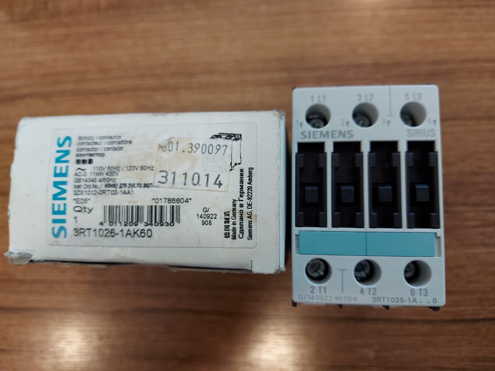 Siemens , 3RT1026-1AK60 , 3RT1026 , 3RT