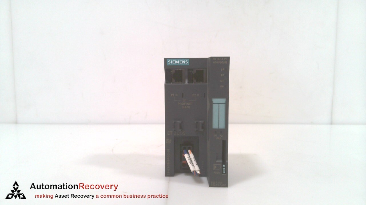 SIEMENS 6ES7151-3BA23-0AB0, SIMATIC DP INTERFACE MODULE #326935