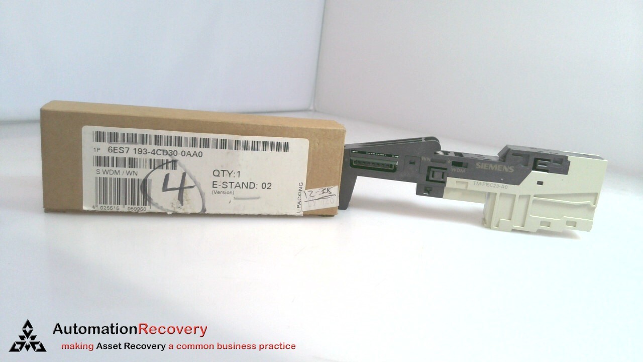 SIEMENS 6ES7 193-4CD30-0AA0, SIMATIC DP TERMINAL MODULE, NEW* #326901
