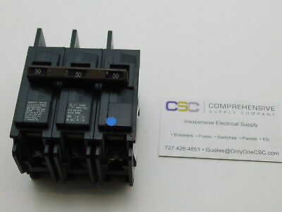 BQ3B050H - SIEMENS 50A AMP 3P POLE 22kA@240V BOLT ON BREAKER - RECON FLAW