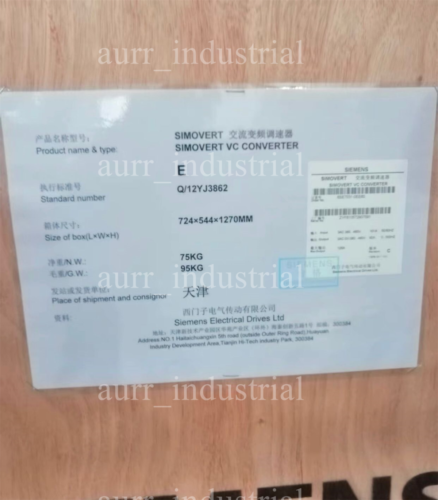 NEW 6SE7031-2EF60 Siemens Frequency converter 124.0A 55.0KW