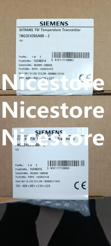 New SIEMENS temperature transmitter 7NG32420BA00-Z Fast Shipping By DHL