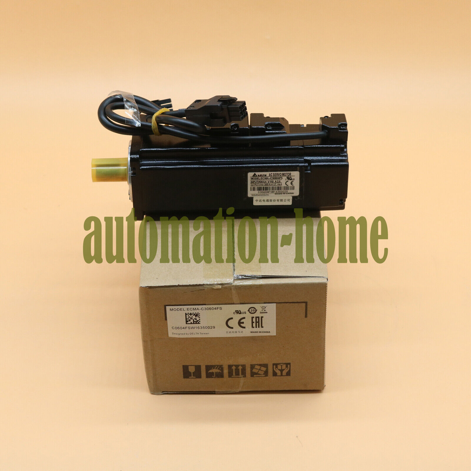 New IN BOX Delta Servo Motor ECMA-C30604FS ECMAC30604FS 1 year warranty#XR