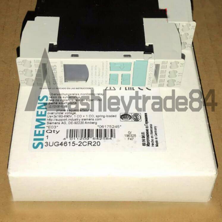 1PCS new Siemens Relay 3UG4615-2CR20 spring attachment