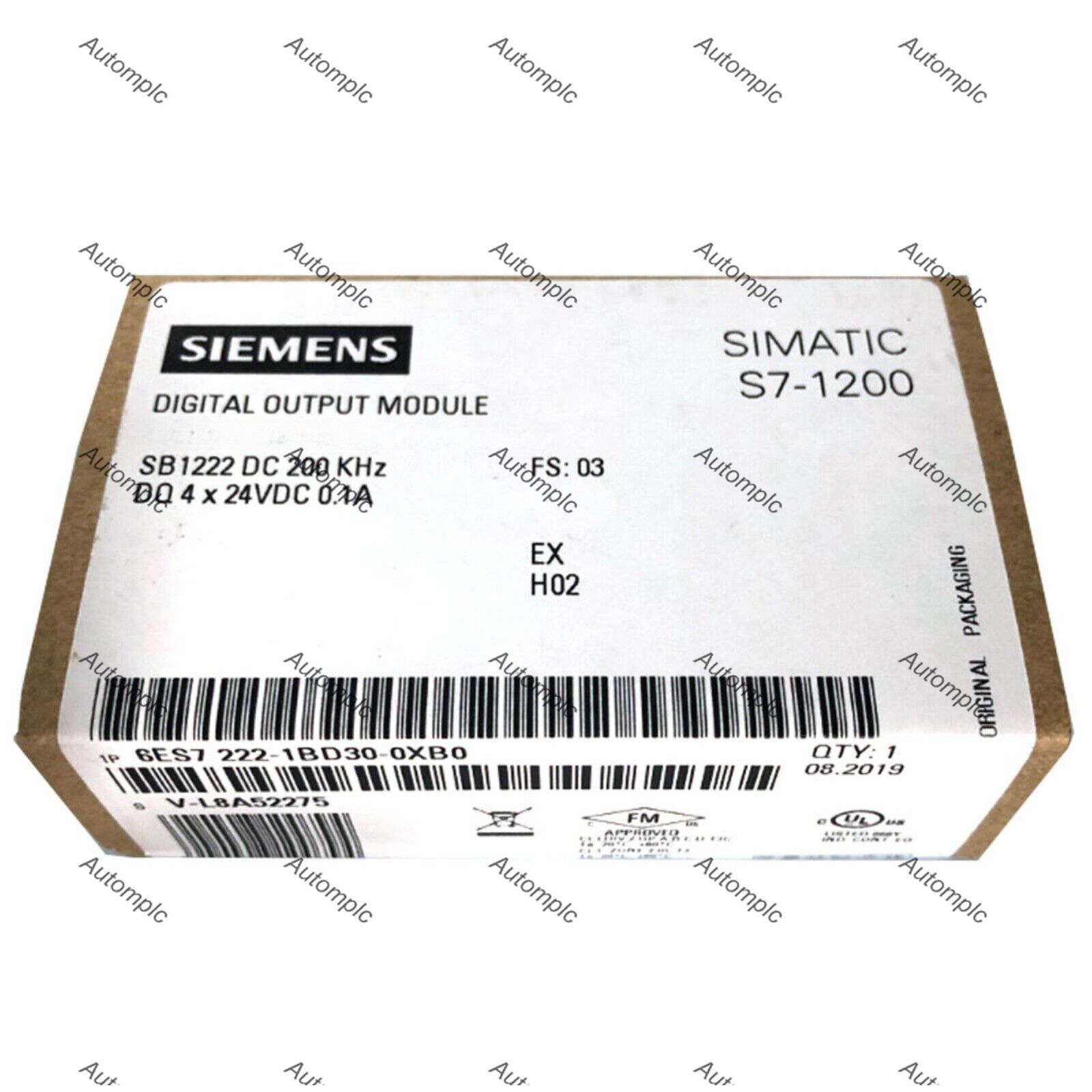 New Siemens S7-1200,Digital output SB 1222 6ES7222-1BD30-0XB0 6ES72221BD300XB0