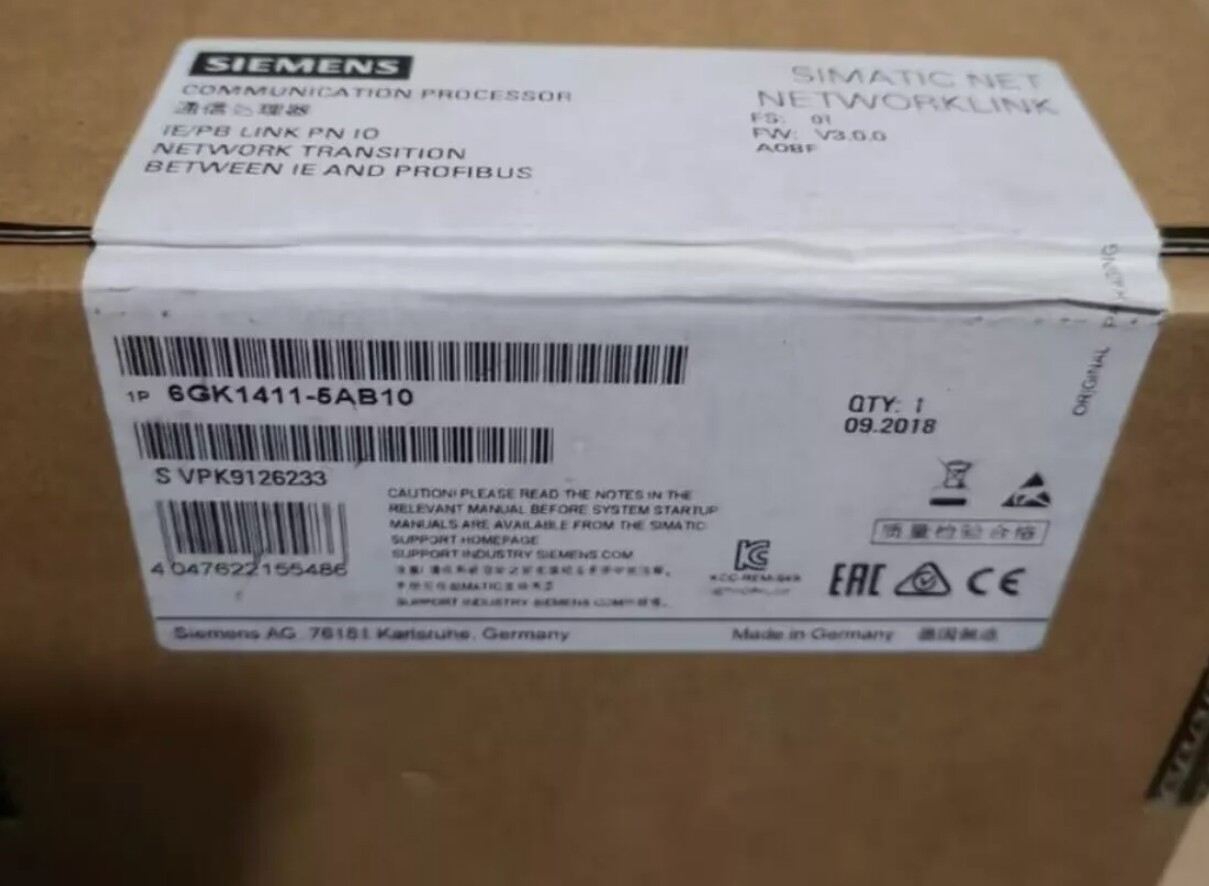 Factory Sealed New Original SIEMENS 6GK1411-5AB10 6GK14115AB10 Free Shipping