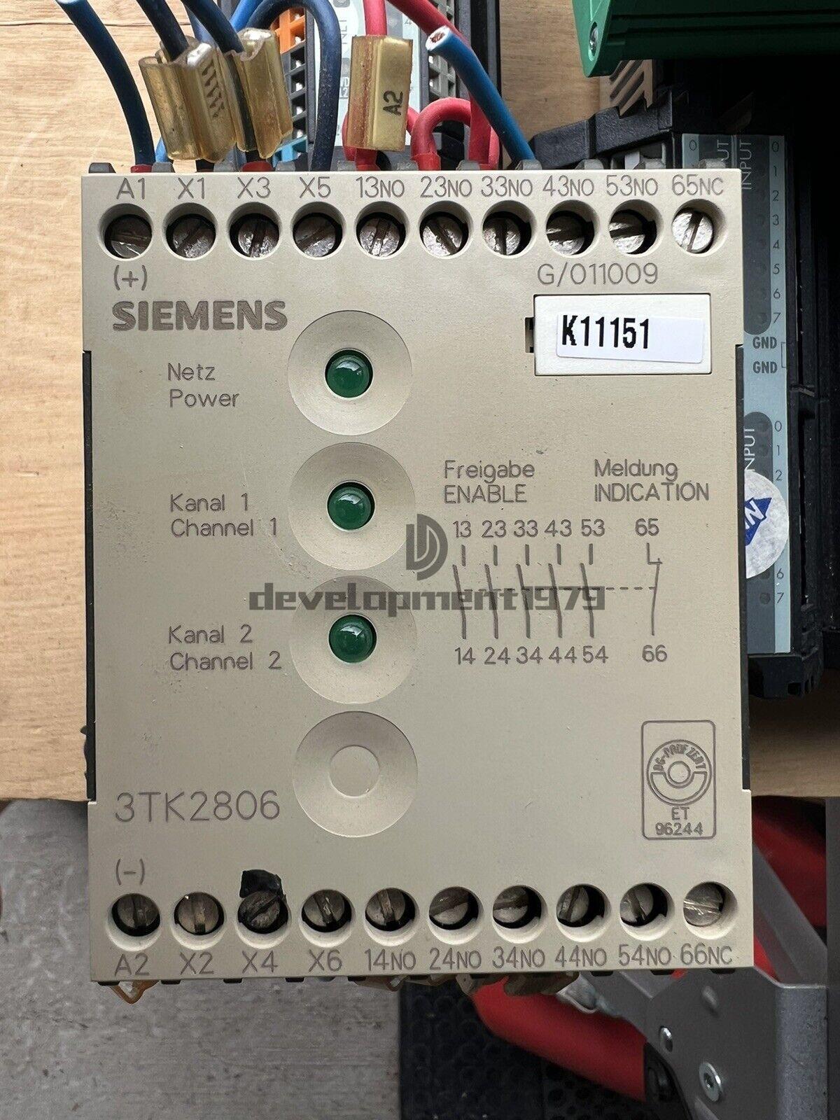 1PCS USED SIEMENS 3TK2806-0BB4 3TK2 806-0BB4 safety relay