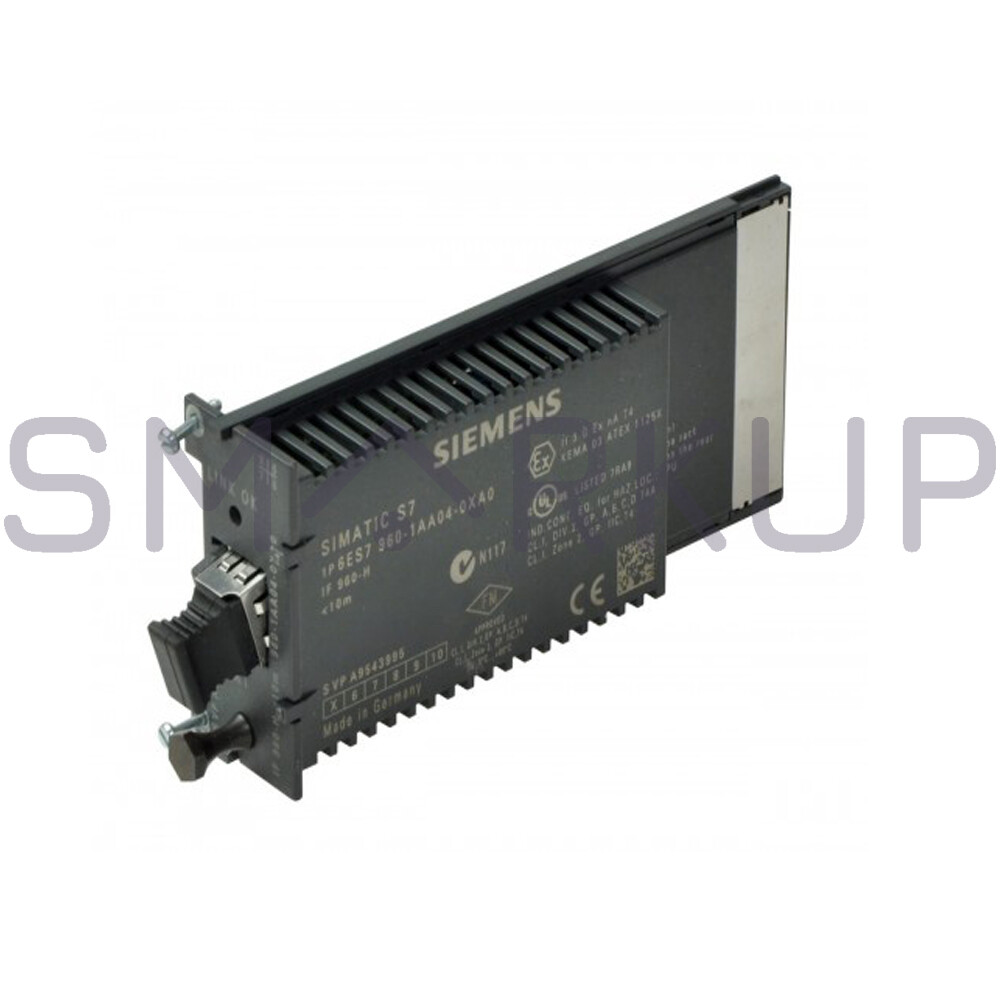 Used SIEMENS 6ES7 960-1AA04-0XA0 Sync Submodule