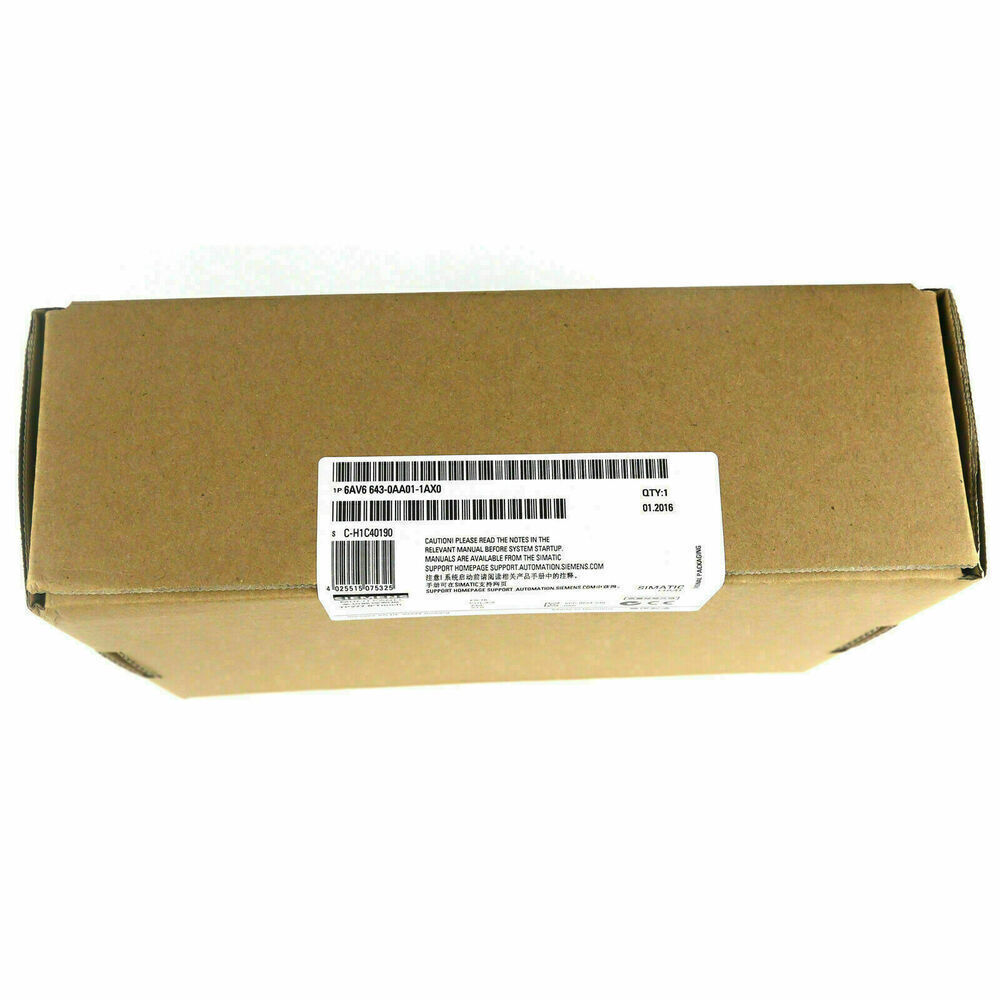 New Siemens Multi Touch Panel 6AV6 643-0AA01-1AX0 HMI 6AV6643-0AA01-1AX0