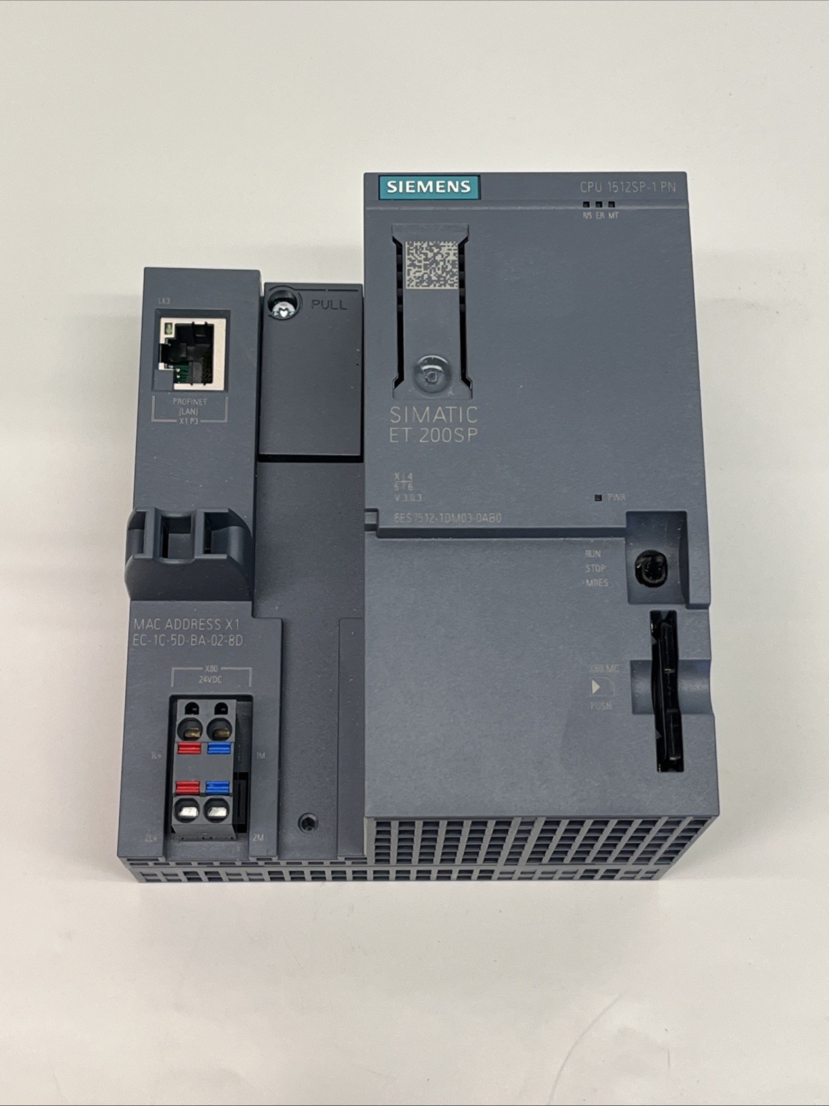 New? | SIEMENS SIMATIC ET 200SP CPU 1512SP-1 PN 6ES7 512-1DM03-0AB0 | USA Seller