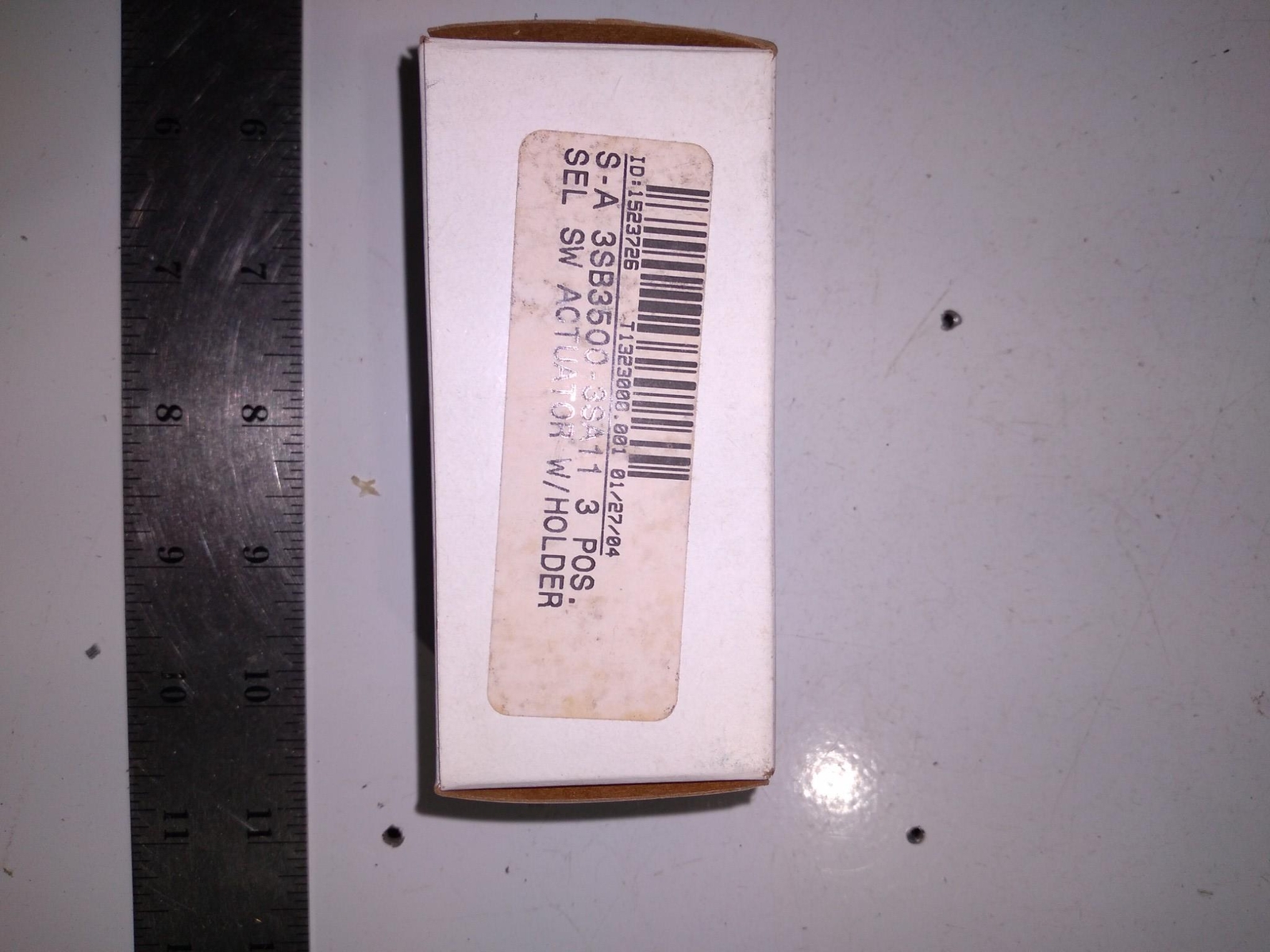 SIEMENS 3SB35 00-3SA11 SELECTOR SWITCH BLACK 3 POSITION LEVER MAINTAINED