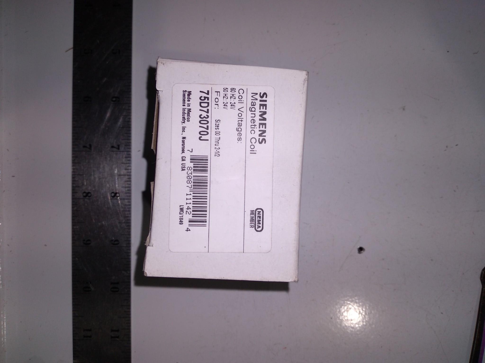 SIEMENS MAGNETIC COIL 75D73070J 50-60Z 24V