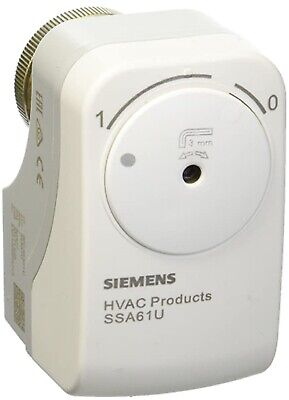 Siemens SSA61U SSA Normally Closed NSR Electronic Zone Valve Actuator, 0-10 Vdc