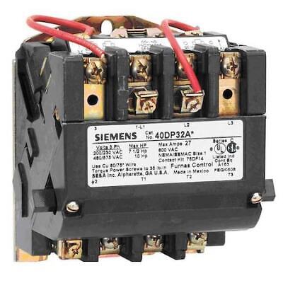Siemens 40Jg32aa 240Vac Non-Reversing Magnetic Contactor 3P 135A Nema 4