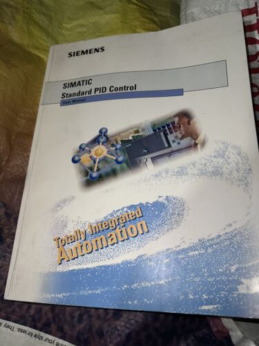 Siemens Simatic standard PID Control user manual 