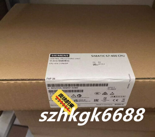 1PCS Siemens SIMATIC S7-400 CPU 6ES7414-3EM07-0AB0 6ES74143EM070AB0 NEW