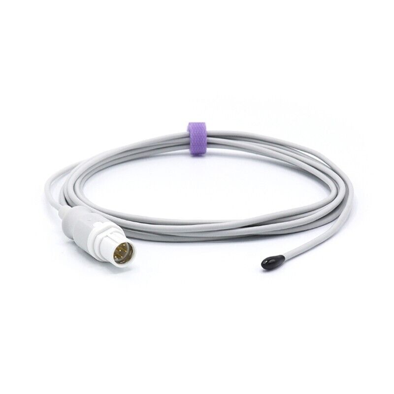 7pin Plug Reusable Adult Esophageal/Rectal Temperature Probe for Siemens Monitor