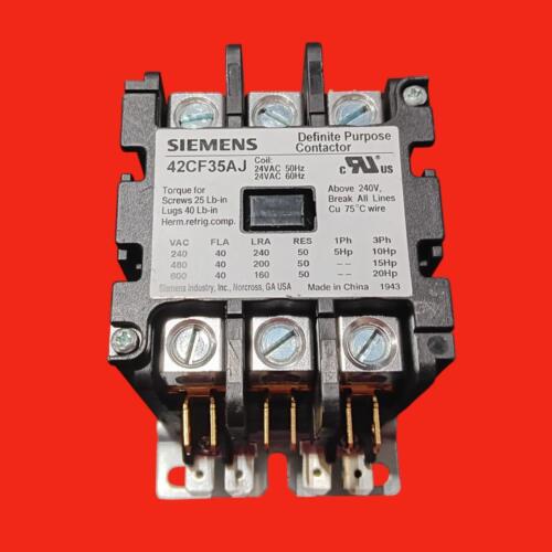 Siemens 42CF35AJ Definite Purpose Contactor