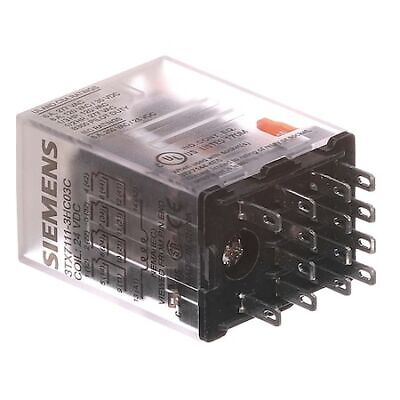 Siemens 3Tx7111-3Hc03c Plug-In Relay, 24V Dc Coil Volts, Square, 14 Pin, 4Pdt